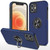 PC + TPU Shockproof Magnetic Protective Case with Invisible Ring Holder
