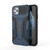 War Chariot Series Armor All-inclusive Shockproof PC + TPU Protective Case with Invisible Holder