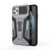 War Chariot Series Armor All-inclusive Shockproof PC + TPU Protective Case with Invisible Holder