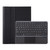 YA098B-A Detachable Lambskin Texture Round Keycap Bluetooth Keyboard Leather Case with Touch Control & Pen Slot & Stand