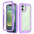 Starry Sky Solid Color Series Shockproof PC + TPU Case with PET Film