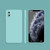 Solid Color Imitation Liquid Silicone Straight Edge Dropproof Full Coverage Protective Case