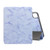 Marble Texture Horizontal Flip Leather Case with Three-folding Holder & Sleep / Wake-up Function