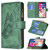 Flying Butterfly Embossing Pattern Zipper Horizontal Flip Leather Case with Holder & Card Slots & Wallet