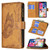Flying Butterfly Embossing Pattern Zipper Horizontal Flip Leather Case with Holder & Card Slots & Wallet
