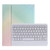 B011 Splittable Bluetooth Keyboard Leather Case with Triangle Holder & Pen Slot