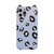 Cat Ear Leopard Print TPU Straight Edge Protective Case with Lanyard