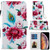 Painted Pattern Horizontal Flip Leather Case with Holder & Card Slots & Photo Frame