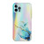 Laser Marble Pattern Clear TPU Shockproof Protective Case