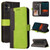 Business Stitching-Color Horizontal Flip PU Leather Case with Holder & Card Slots & Photo Frame