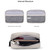 DY04 Portable Digital Accessory Frosted PU Bag