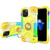 Shockproof Silicone + PC Protective Case with Dual-Ring Holder