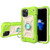 Shockproof Silicone + PC Protective Case with Dual-Ring Holder