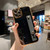 6D Pure Color Plating Protective Case with Wristband & Holder