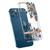 High Translucent Electroplating Flower Pattern TPU + PC Shockproof Case