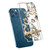 High Translucent Electroplating Flower Pattern TPU + PC Shockproof Case