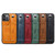 TPU + PU Leather Shockproof Protective Case with Card Slots and Hand Strap