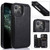Double Buckle Shockproof PU Protective Case with Card Slots & Holder