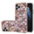 Electroplating Pattern IMD TPU Shockproof Case with Rhinestone Ring Holder