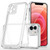 Crystal Clear Shockproof PC + TPU Protective Case
