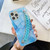 Azure Stone Pattern + Bracelet TPU Phone Protective Case