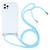 Four-corner Shockproof Transparent TPU Protective Case with Lanyard