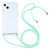 Four-corner Shockproof Transparent TPU Protective Case with Lanyard