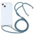 Four-corner Shockproof Transparent TPU Protective Case with Lanyard