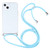 Four-corner Shockproof Transparent TPU Protective Case with Lanyard