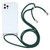 Four-corner Shockproof Transparent TPU Protective Case with Lanyard