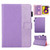 Glitter Powder Stitching Hot-pressed Changing PU Leather Case with Holder & Card Slots & Sleep / Wake-up Function