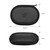 KZ Portable PU Leather Oval Data Cable Charger Earphone Storage Box