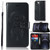 Wind Chime Owl Embossing Pattern Horizontal Flip Leather Case with Holder & Card Slots & Wallet