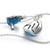 KZ ZAX 16-unit Ring Iron Sport Gaming In-ear Wired Earphone,