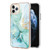 Electroplating Marble Pattern Dual-side IMD TPU Shockproof Case