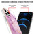Electroplating Marble Pattern Dual-side IMD TPU Shockproof Case