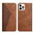 Diamond Pattern Splicing Skin Feel Magnetic Horizontal Flip Leather Case with Card Slots & Holder & Wallet