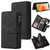 Skin Feel PU + TPU Horizontal Flip Leather Case with Holder & 15 Cards Slot & Wallet & Zipper Pocket & Lanyard