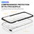 Bright Series Clear Acrylic + PC+TPU Shockproof Case