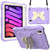 Beige PC + Silicone Anti-drop Protective Case with Butterfly Shape Holder & Pen Slot
