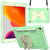 Beige PC + Silicone Anti-drop Protective Case with Butterfly Shape Holder & Pen Slot