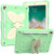 Beige PC + Silicone Anti-drop Protective Case with Butterfly Shape Holder & Pen Slot