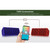NewRixing NR-3021 TWS Hollow Triangle Pattern Bluetooth Speaker