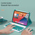 HK006 Square Keys Detachable Bluetooth Keyboard Leather Case with Holder for iPad mini 6