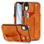 Crazy Horse Texture Shockproof TPU + PU Leather Case with Card Slot & Wrist Strap Holder