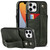Crazy Horse Texture Shockproof TPU + PU Leather Case with Card Slot & Wrist Strap Holder