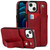 Crazy Horse Texture Shockproof TPU + PU Leather Case with Card Slot & Wrist Strap Holder