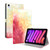 Watercolor Pattern Skin Feel Magnetic Horizontal Flip PU Leather Case with Holder & Card Slots & Photo Frame & Sleep / Wake-up Function