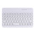 HY006 Round Keys Detachable Bluetooth Keyboard Leather Case with Holder for iPad mini 6