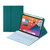 HY006D Round Keys Detachable Bluetooth Keyboard Leather Case with Colorful Backlight & Holder for iPad mini 6
